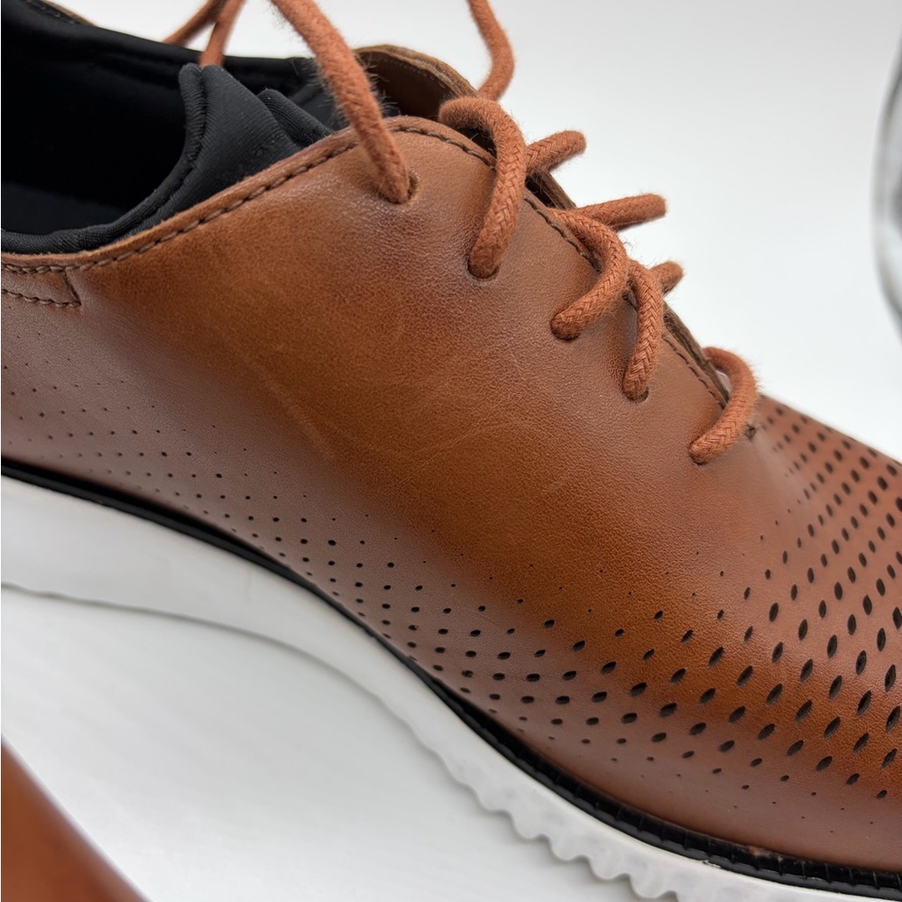 Men's‎ Cole Haan Leather Lace Oxfords - Picture 8 of 9